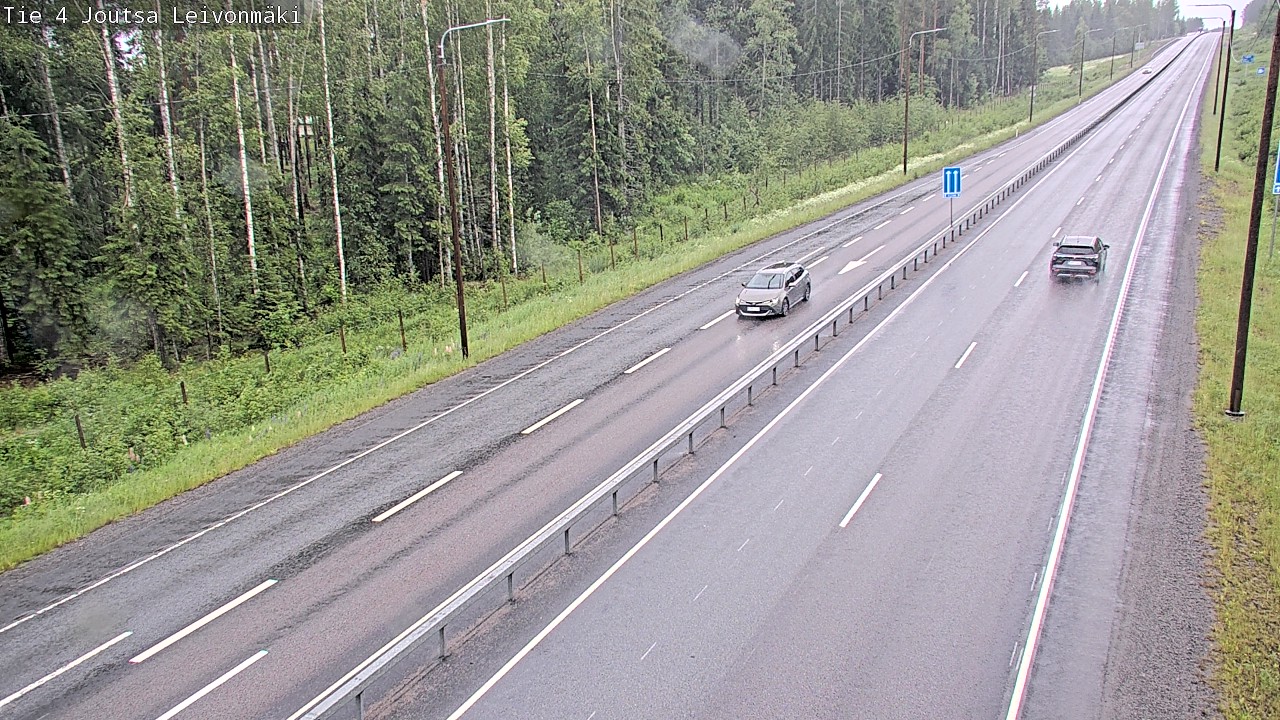 Kelikamerat Kuva Tie 4 Joutsa Leivonmäki, Joutsa, Keski-Suomi