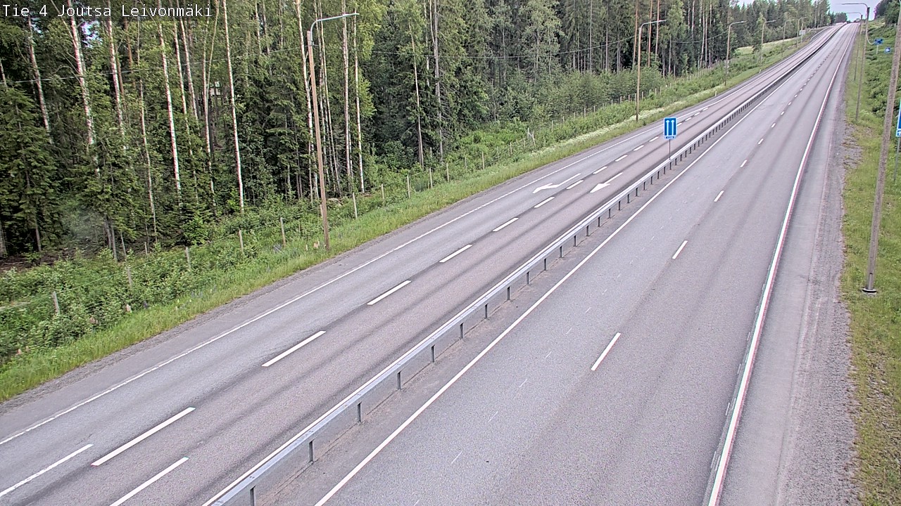 Kelikamerat Kuva Tie 4 Joutsa Leivonmäki, Joutsa, Keski-Suomi