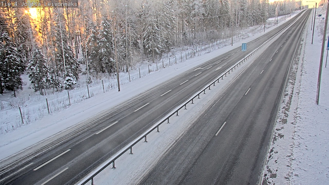 Weather Camera Image Road 4 Joutsa Leivonmäki, Joutsa, Keski-Suomi