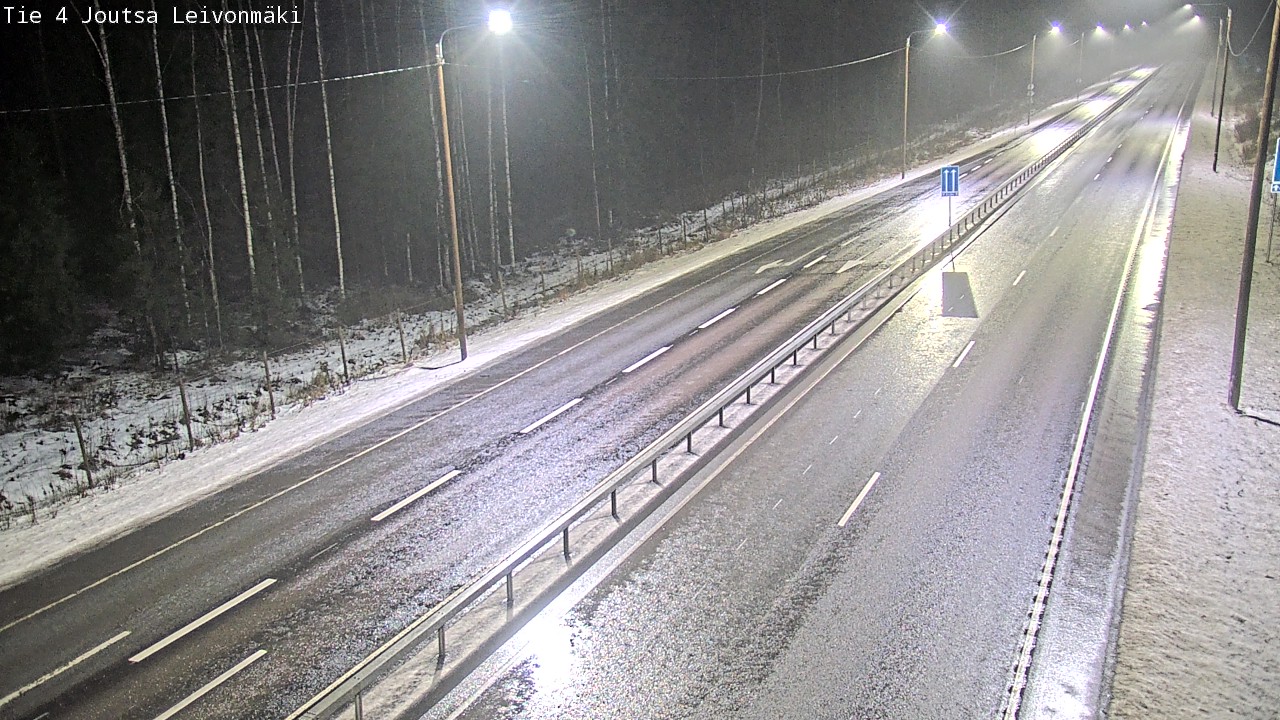Weather Camera Image Road 4 Joutsa Leivonmäki, Joutsa, Keski-Suomi