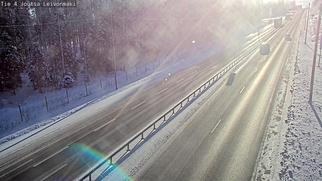 Weather Camera Image Road 4 Joutsa Leivonmäki, Joutsa, Keski-Suomi