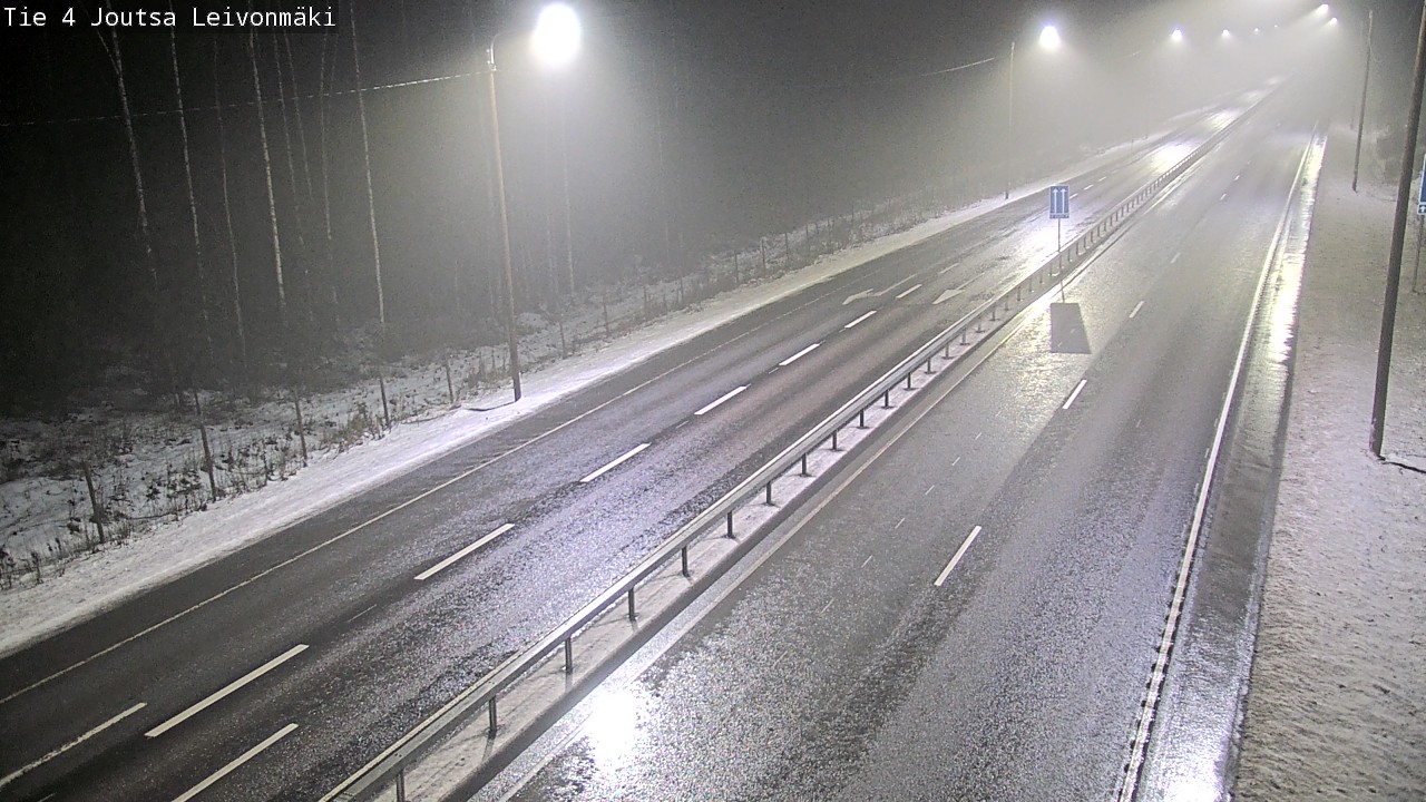 Weather Camera Image Road 4 Joutsa Leivonmäki, Joutsa, Keski-Suomi