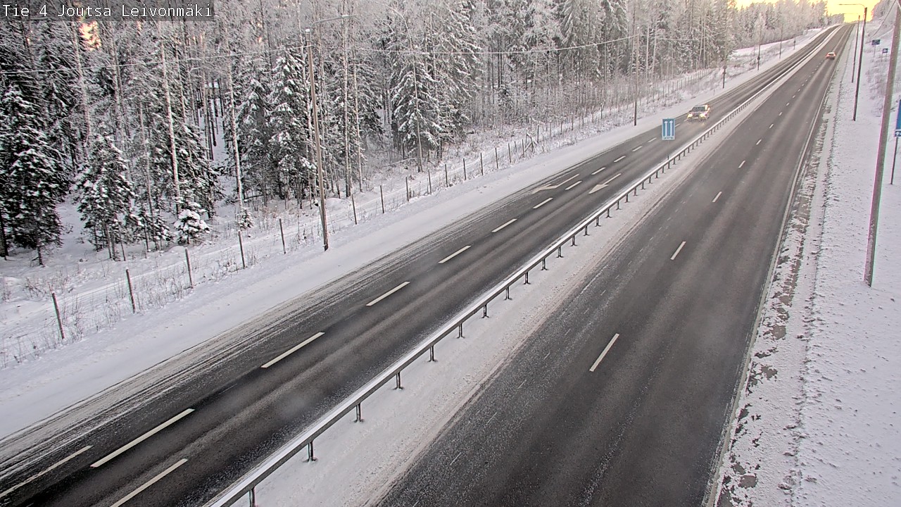 Weather Camera Image Road 4 Joutsa Leivonmäki, Joutsa, Keski-Suomi