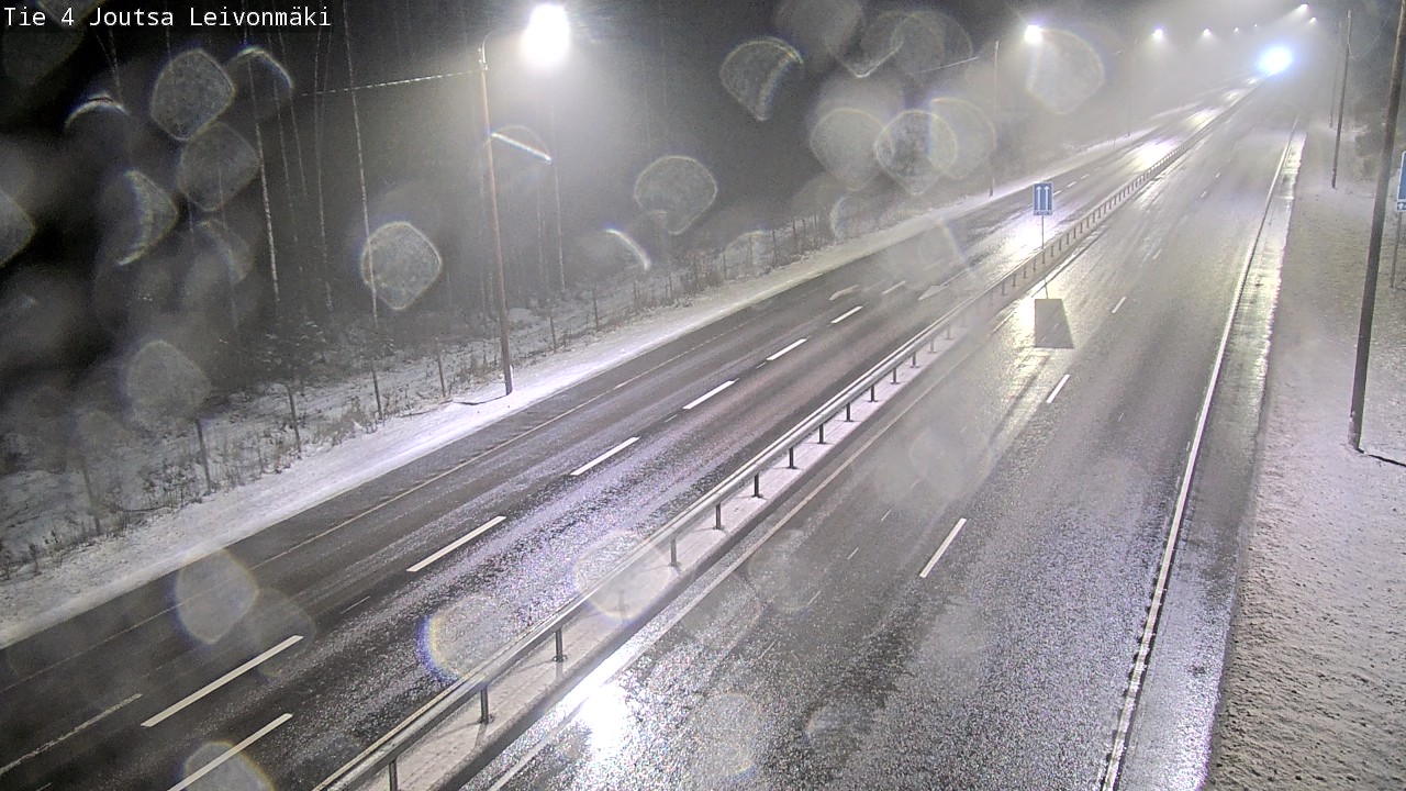 Weather Camera Image Road 4 Joutsa Leivonmäki, Joutsa, Keski-Suomi