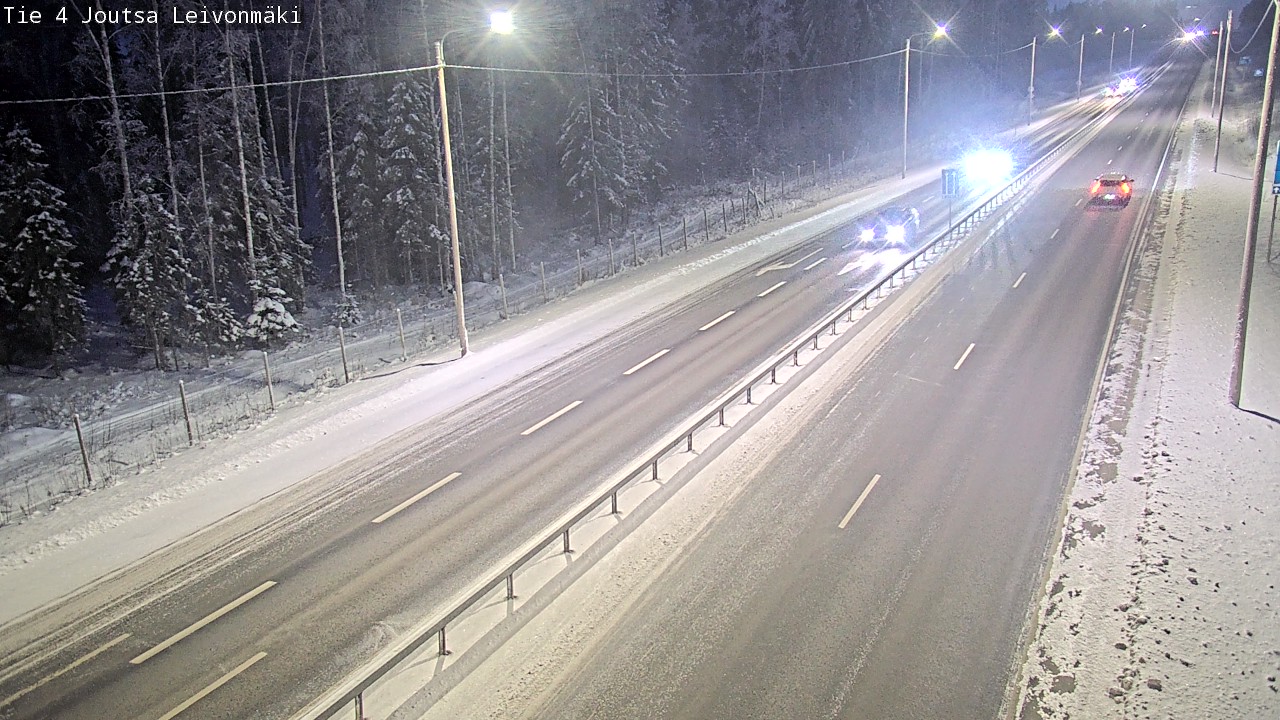 Weather Camera Image Road 4 Joutsa Leivonmäki, Joutsa, Keski-Suomi