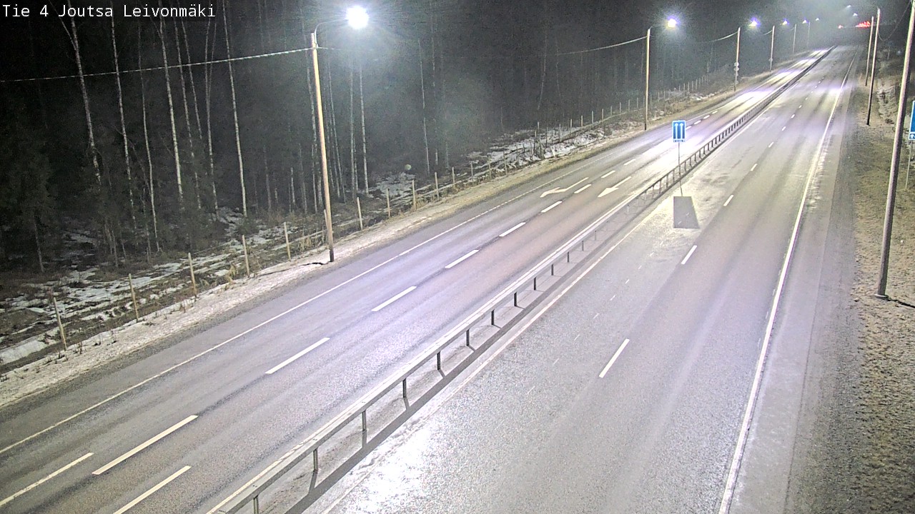 Weather Camera Image Road 4 Joutsa Leivonmäki, Joutsa, Keski-Suomi