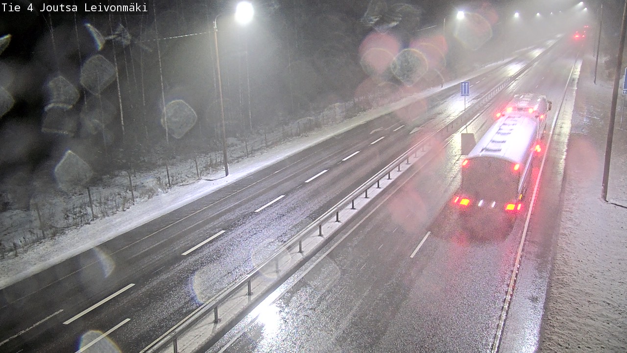 Weather Camera Image Road 4 Joutsa Leivonmäki, Joutsa, Keski-Suomi