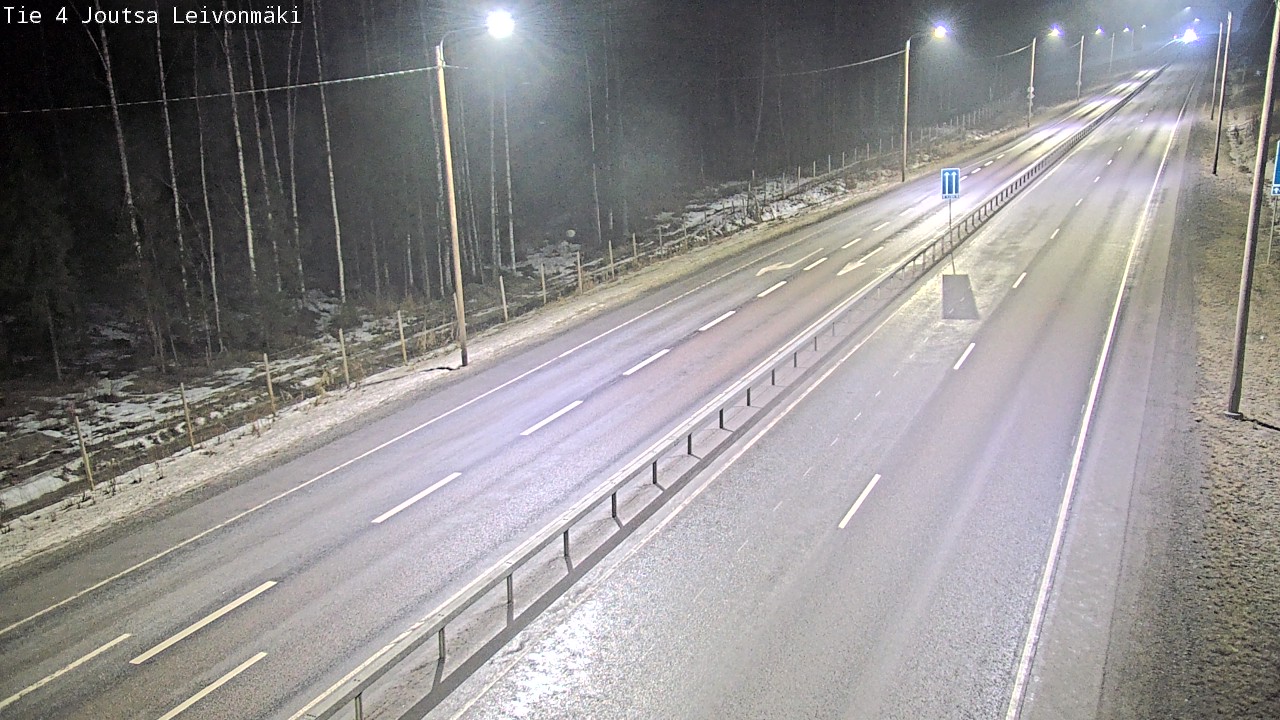Weather Camera Image Road 4 Joutsa Leivonmäki, Joutsa, Keski-Suomi