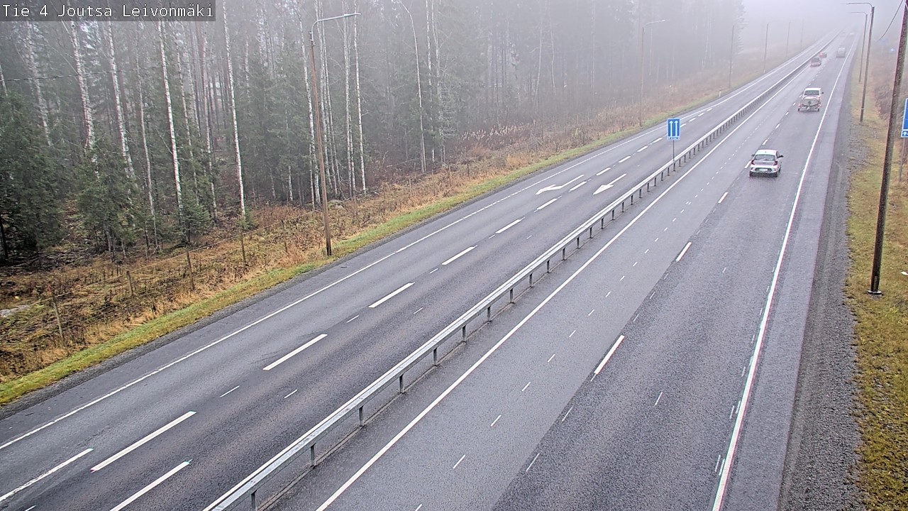 Kelikamerat Kuva Tie 4 Joutsa Leivonmäki, Joutsa, Keski-Suomi