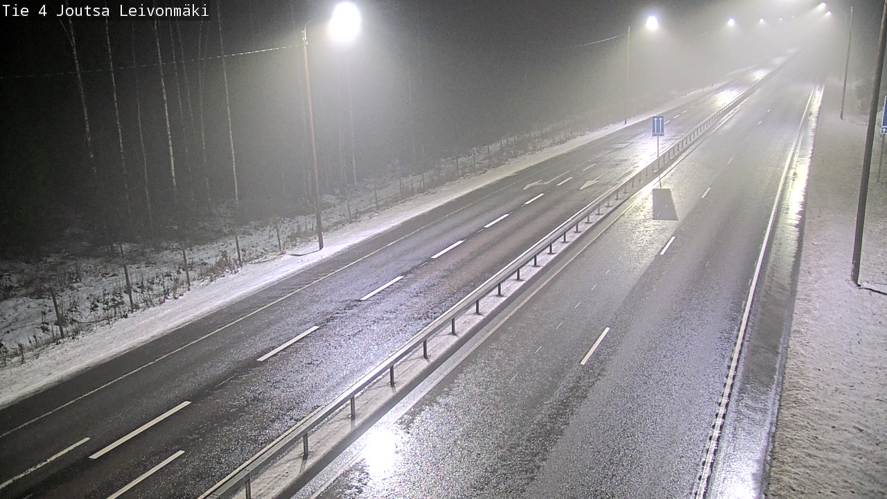 Weather Camera Image Road 4 Joutsa Leivonmäki, Joutsa, Keski-Suomi