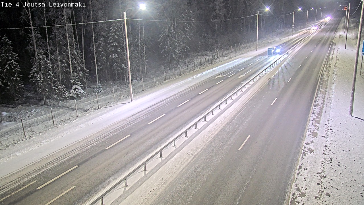 Weather Camera Image Road 4 Joutsa Leivonmäki, Joutsa, Keski-Suomi