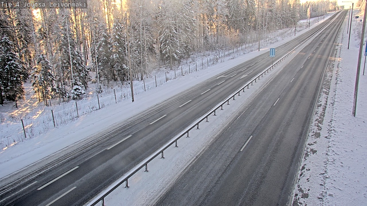 Weather Camera Image Road 4 Joutsa Leivonmäki, Joutsa, Keski-Suomi