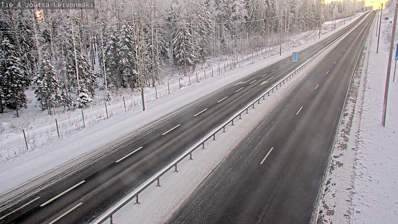 Weather Camera Image Road 4 Joutsa Leivonmäki, Joutsa, Keski-Suomi