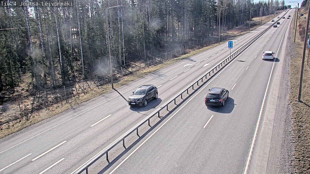 Kelikamerat Kuva Tie 4 Joutsa Leivonmäki, Joutsa, Keski-Suomi