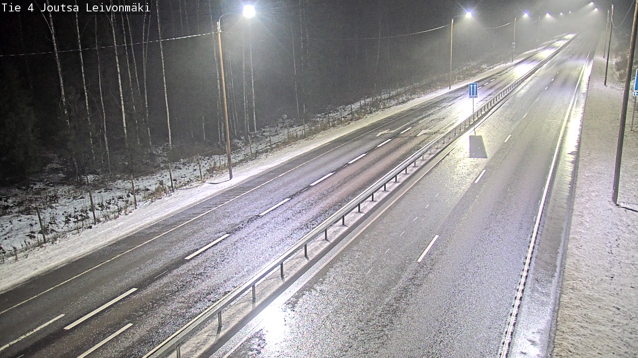 Weather Camera Image Road 4 Joutsa Leivonmäki, Joutsa, Keski-Suomi