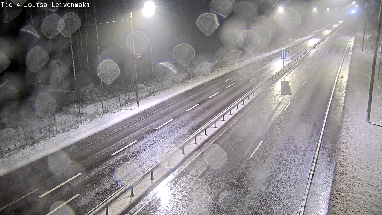 Weather Camera Image Road 4 Joutsa Leivonmäki, Joutsa, Keski-Suomi