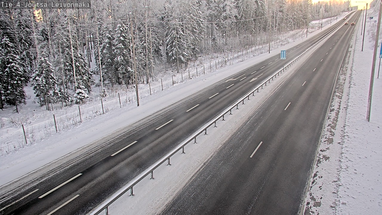 Weather Camera Image Road 4 Joutsa Leivonmäki, Joutsa, Keski-Suomi