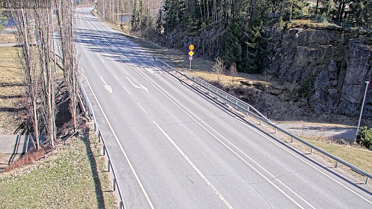 Weather Camera Image Väg 23 Keuruu, Keuruu, Keski-Suomi