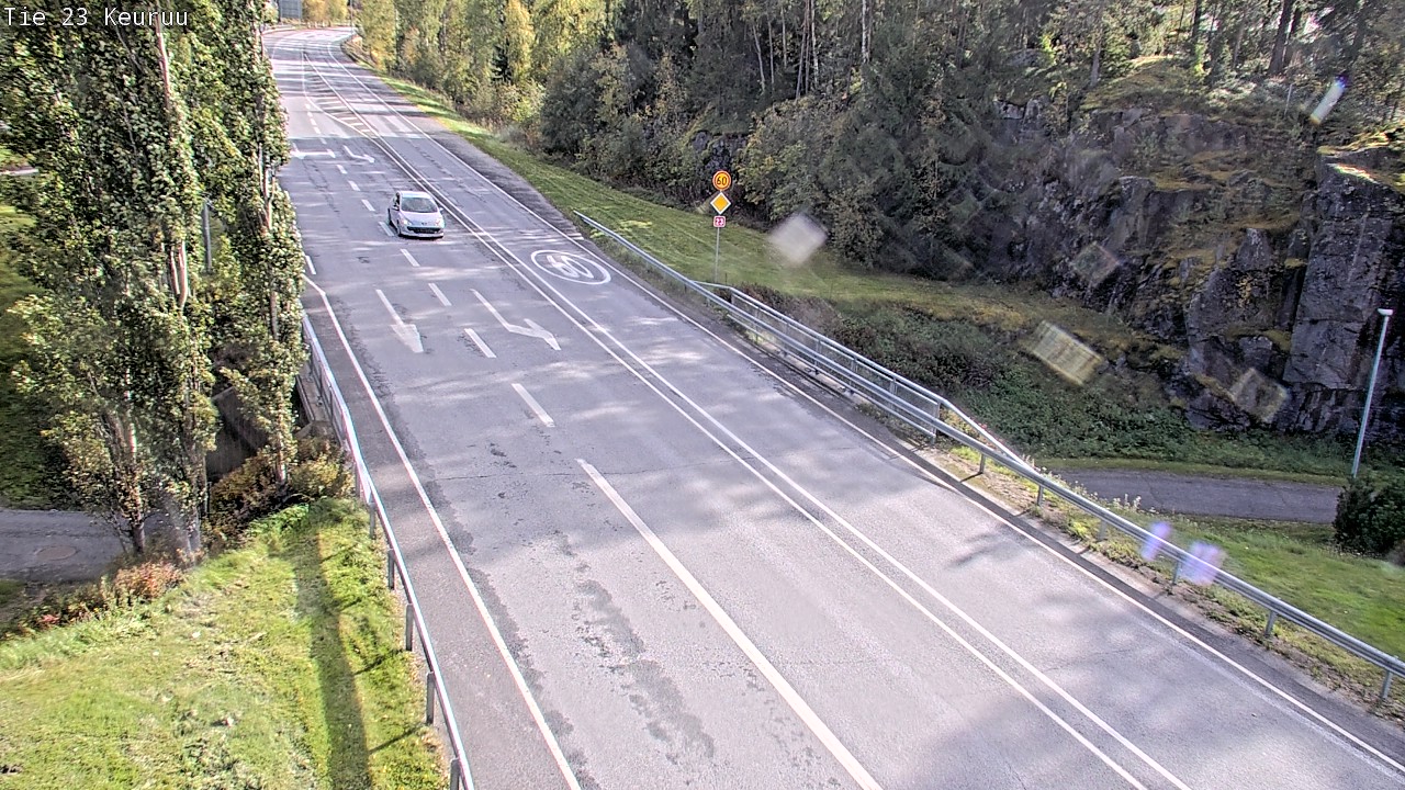 Weather Camera Image Road 23 Keuruu, Keuruu, Keski-Suomi