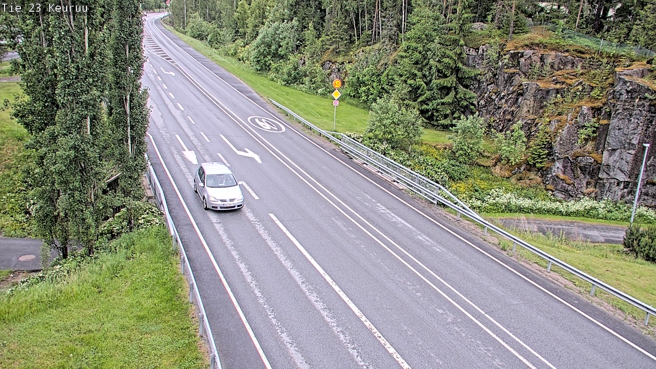 Weather Camera Image Road 23 Keuruu, Keuruu, Keski-Suomi