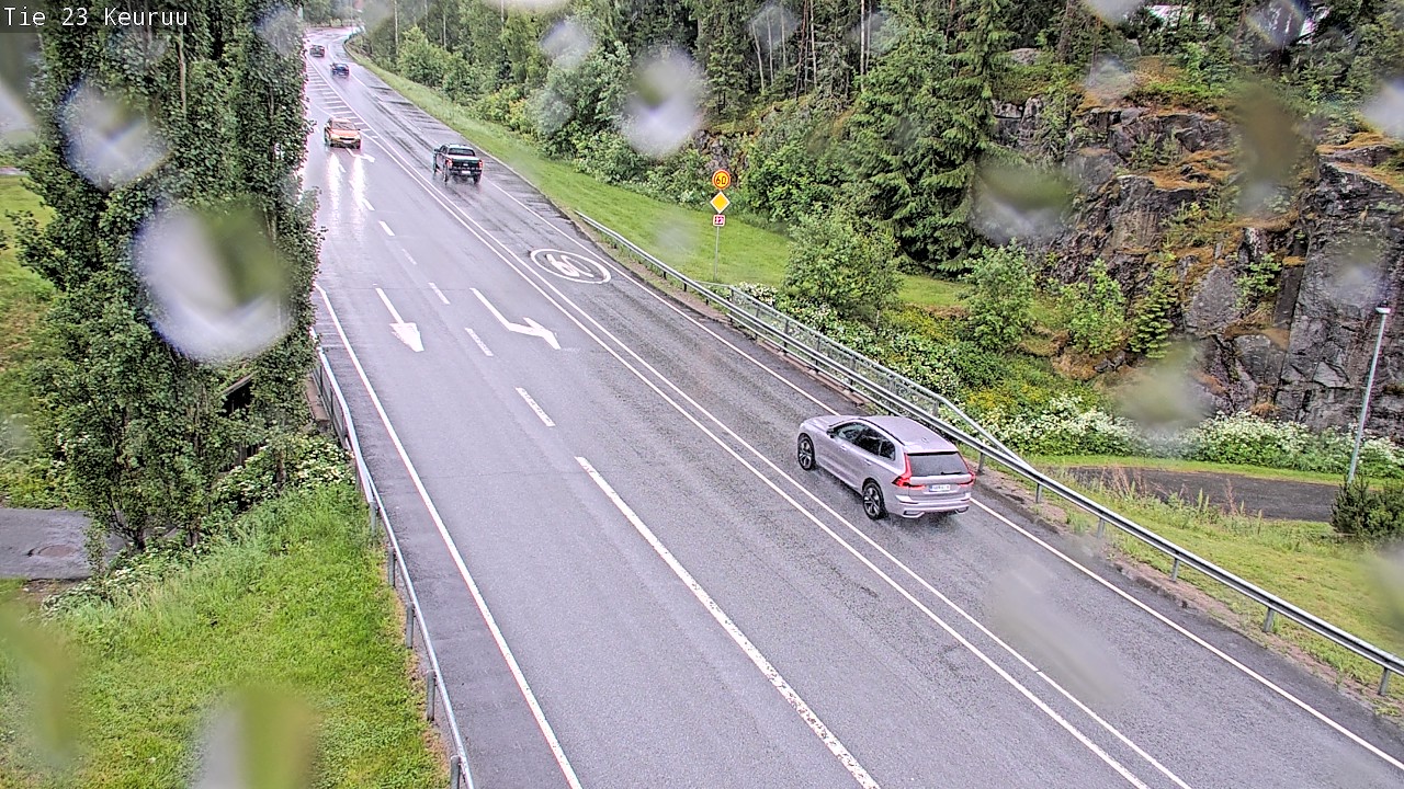 Weather Camera Image Väg 23 Keuruu, Keuruu, Keski-Suomi