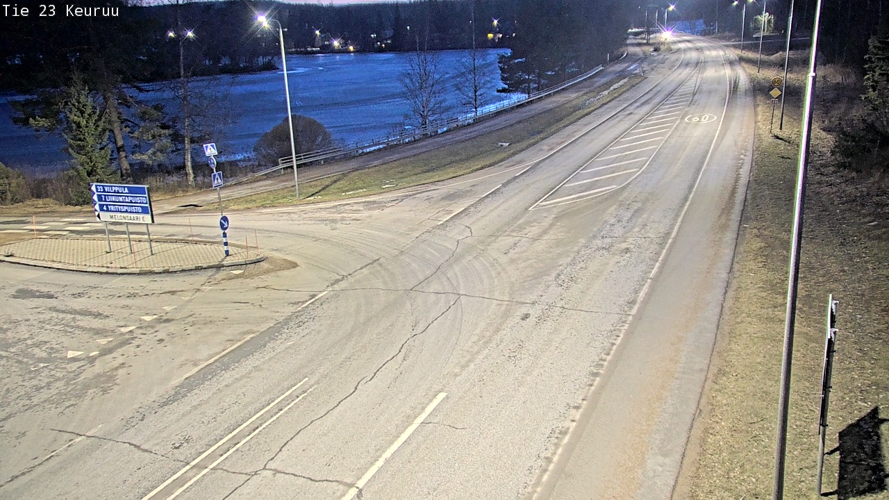Weather Camera Image Road 23 Keuruu, Keuruu, Keski-Suomi