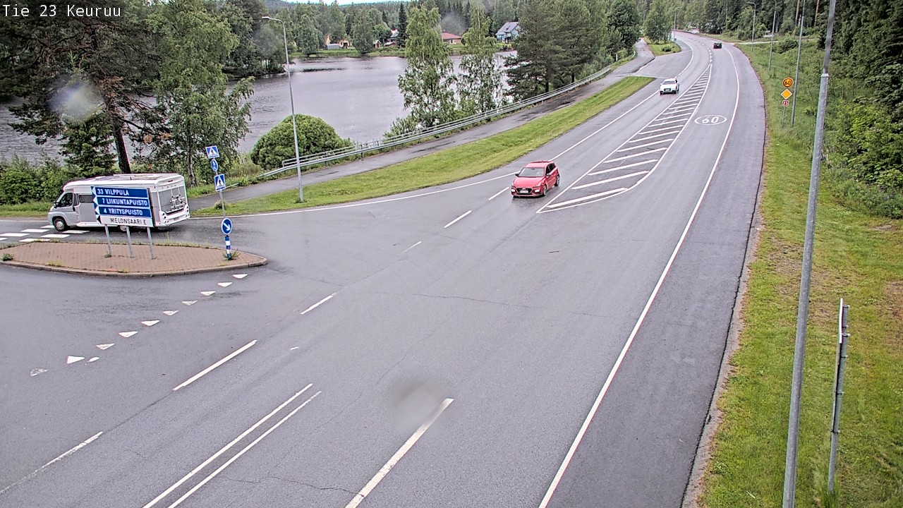 Weather Camera Image Väg 23 Keuruu, Keuruu, Keski-Suomi