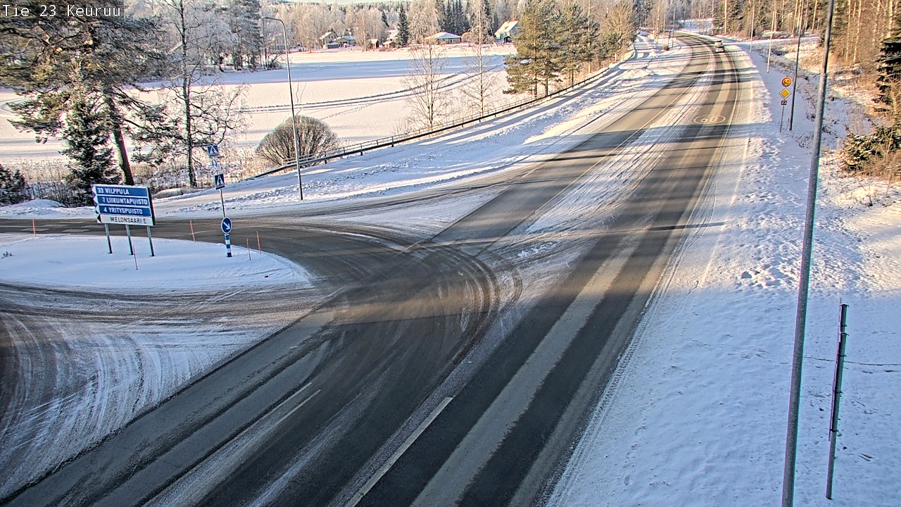 Weather Camera Image Väg 23 Keuruu, Keuruu, Keski-Suomi