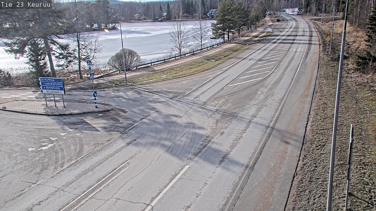 Weather Camera Image Väg 23 Keuruu, Keuruu, Keski-Suomi