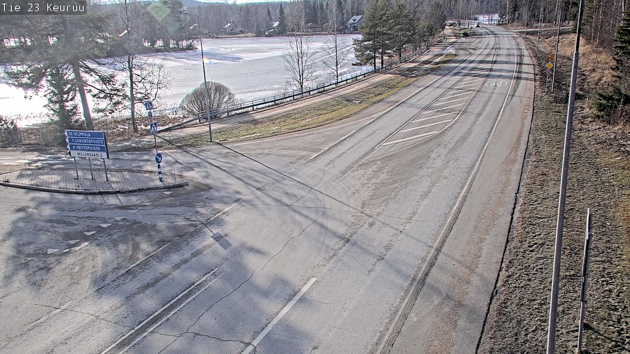 Weather Camera Image Väg 23 Keuruu, Keuruu, Keski-Suomi