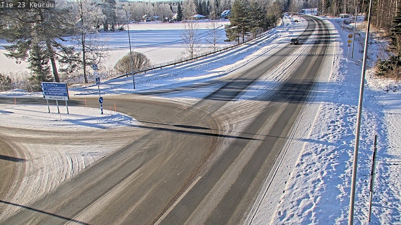 Weather Camera Image Road 23 Keuruu, Keuruu, Keski-Suomi