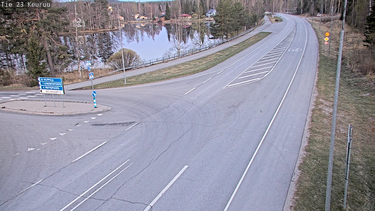 Weather Camera Image Road 23 Keuruu, Keuruu, Keski-Suomi