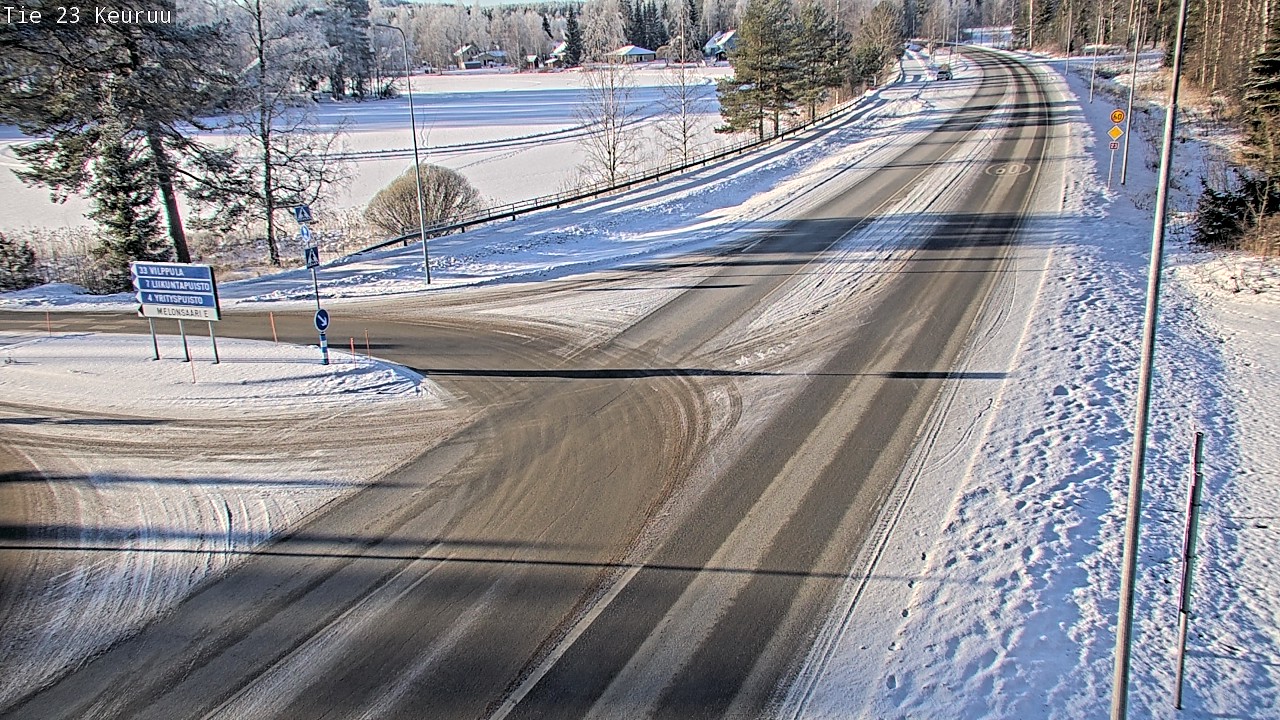 Weather Camera Image Road 23 Keuruu, Keuruu, Keski-Suomi