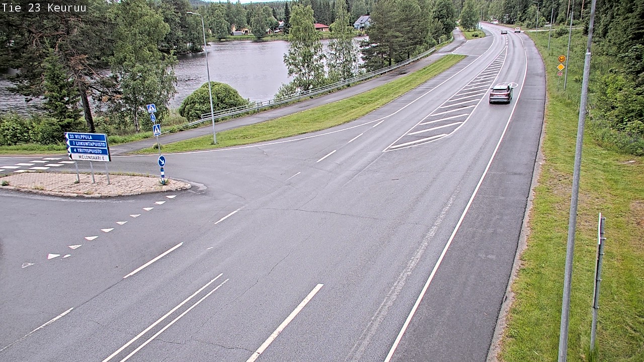 Weather Camera Image Väg 23 Keuruu, Keuruu, Keski-Suomi