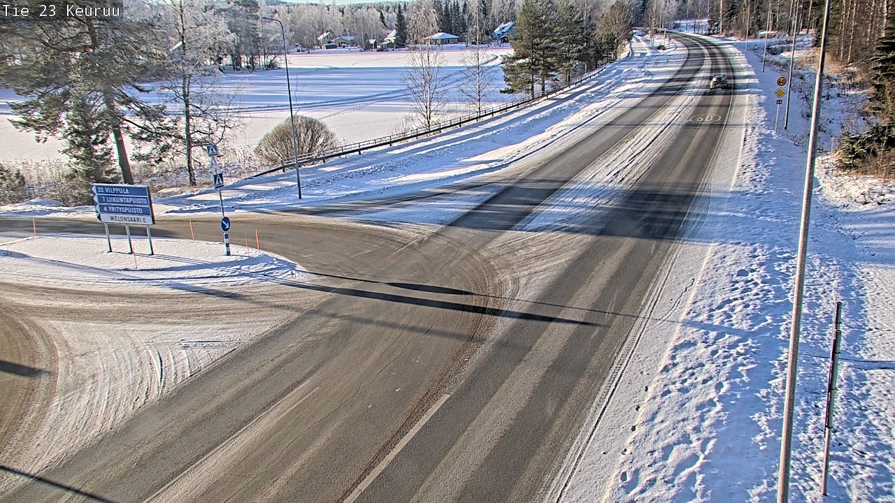 Weather Camera Image Road 23 Keuruu, Keuruu, Keski-Suomi