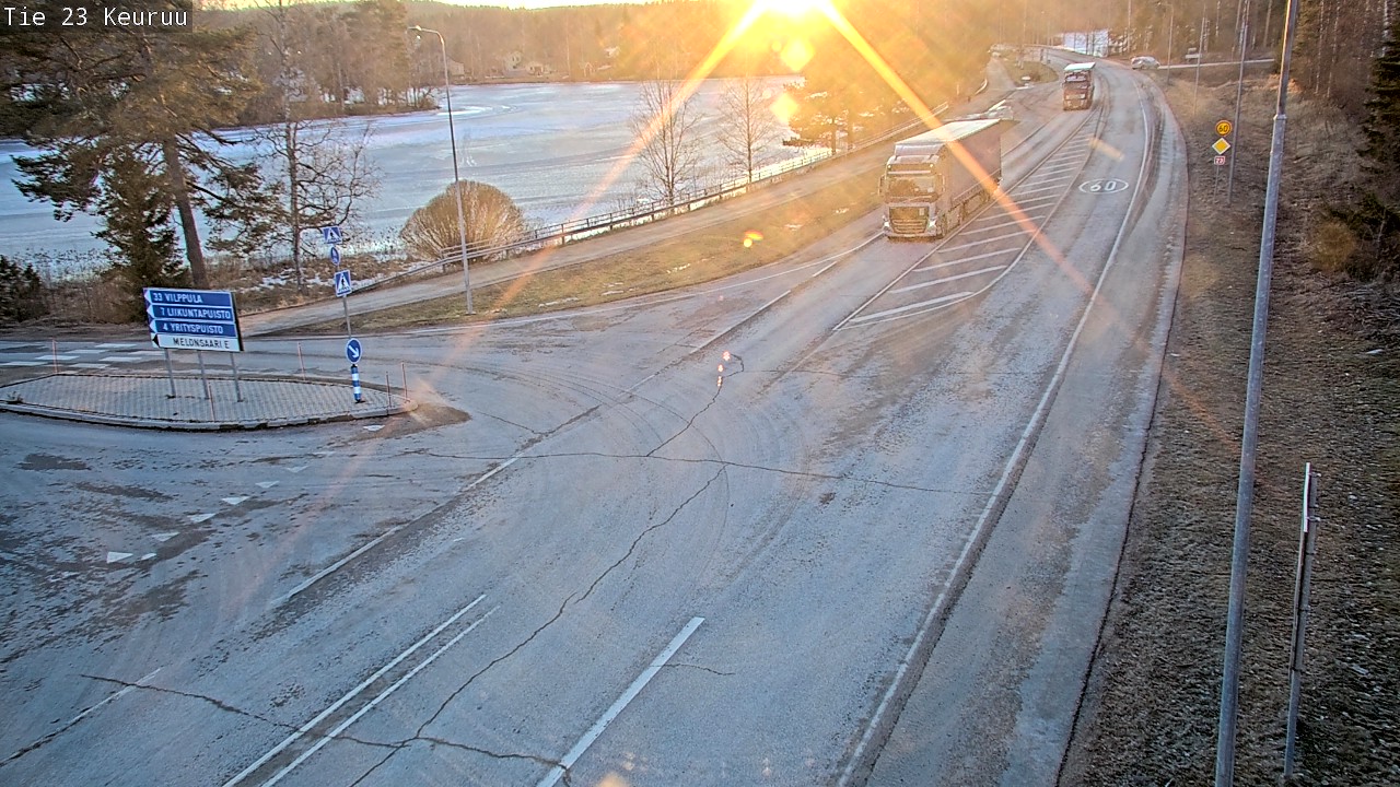 Weather Camera Image Road 23 Keuruu, Keuruu, Keski-Suomi