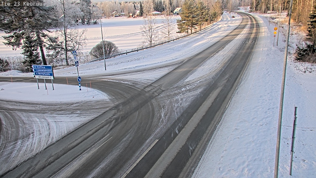 Weather Camera Image Väg 23 Keuruu, Keuruu, Keski-Suomi