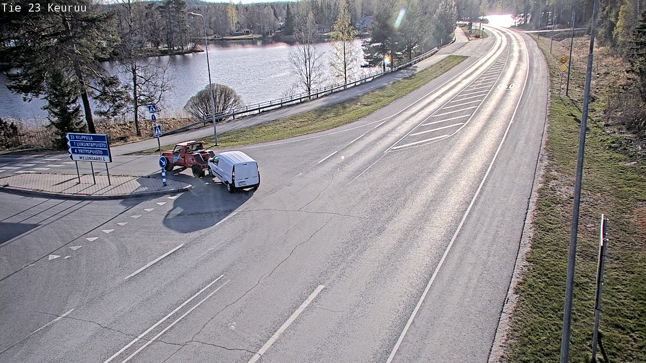 Weather Camera Image Väg 23 Keuruu, Keuruu, Keski-Suomi