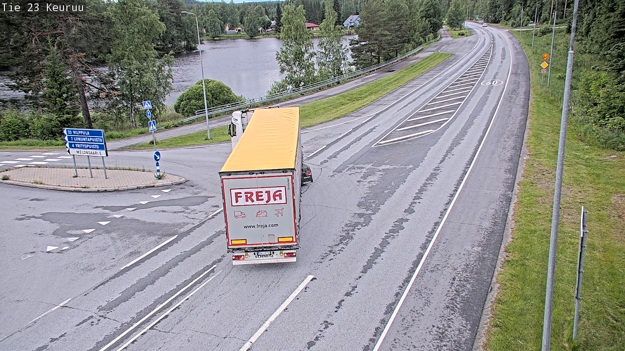 Weather Camera Image Väg 23 Keuruu, Keuruu, Keski-Suomi