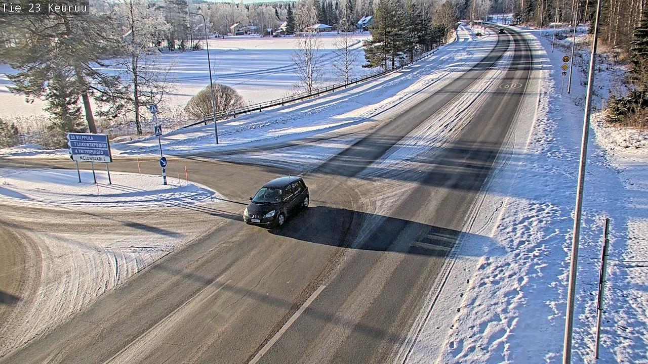 Weather Camera Image Road 23 Keuruu, Keuruu, Keski-Suomi