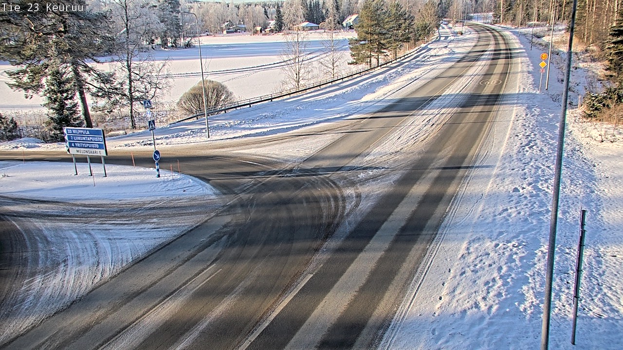 Weather Camera Image Väg 23 Keuruu, Keuruu, Keski-Suomi