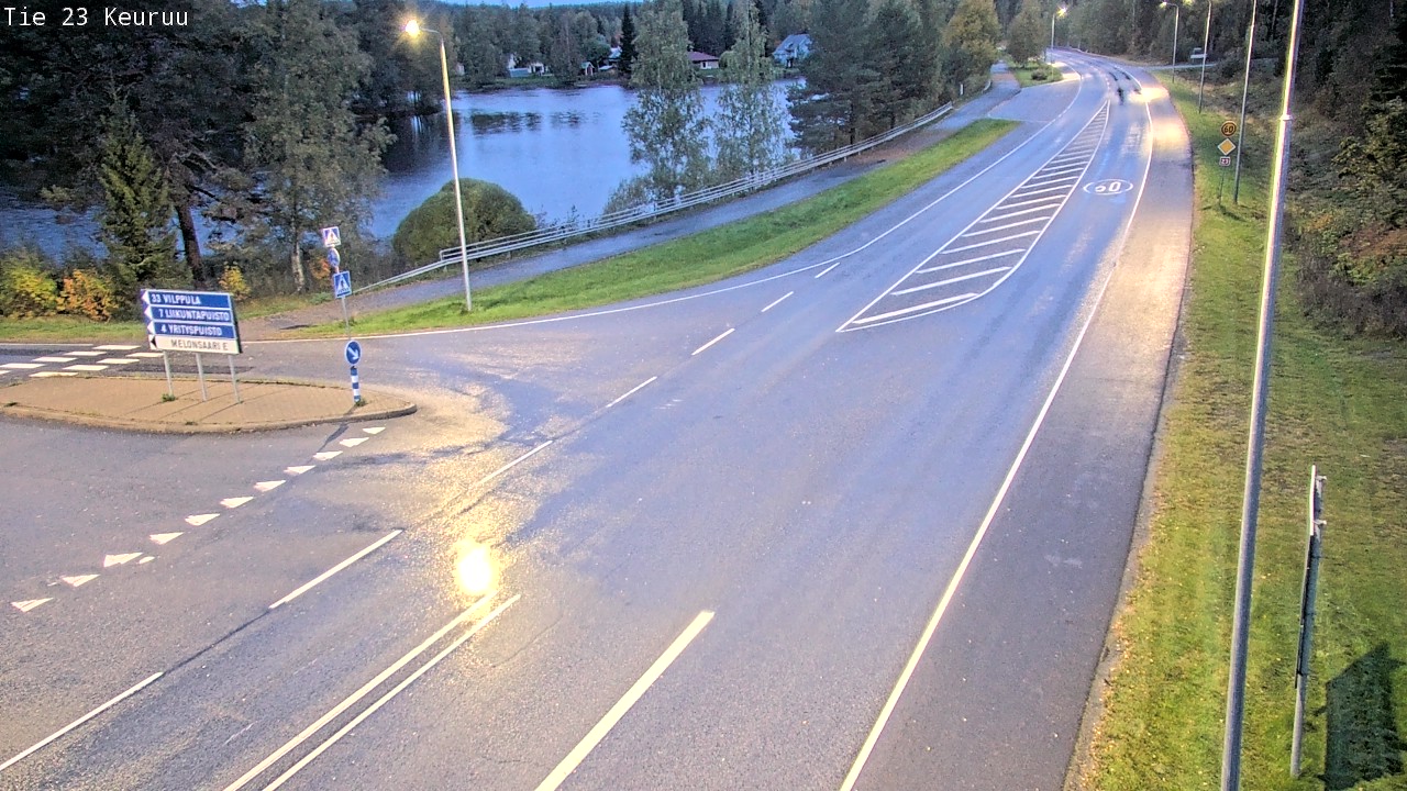 Weather Camera Image Road 23 Keuruu, Keuruu, Keski-Suomi