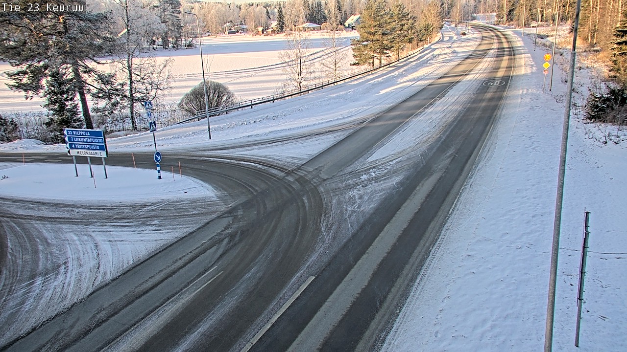 Weather Camera Image Väg 23 Keuruu, Keuruu, Keski-Suomi