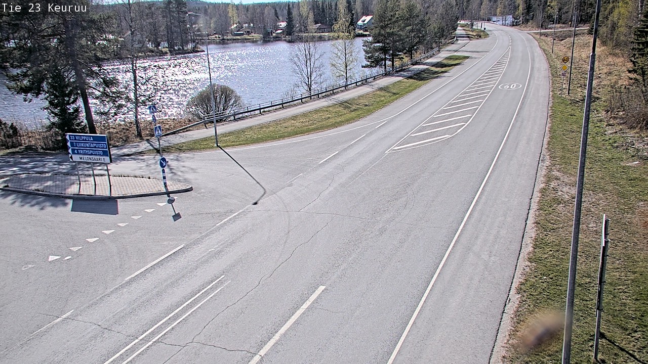 Weather Camera Image Väg 23 Keuruu, Keuruu, Keski-Suomi
