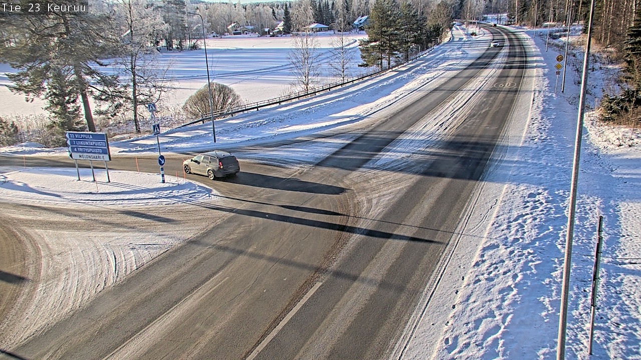 Weather Camera Image Road 23 Keuruu, Keuruu, Keski-Suomi