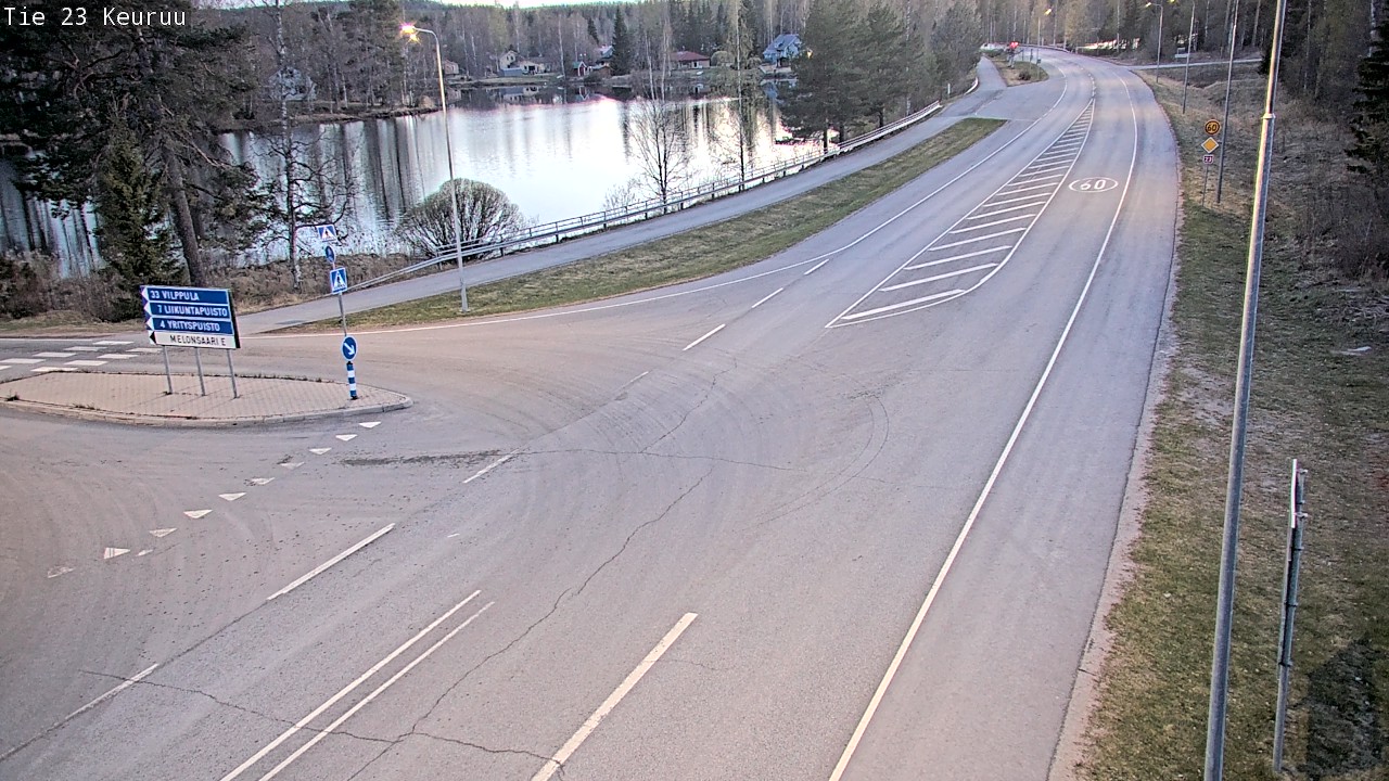 Weather Camera Image Väg 23 Keuruu, Keuruu, Keski-Suomi