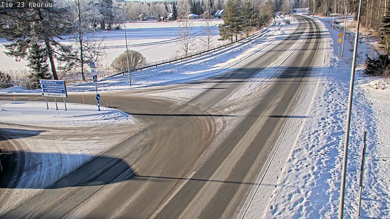 Weather Camera Image Road 23 Keuruu, Keuruu, Keski-Suomi