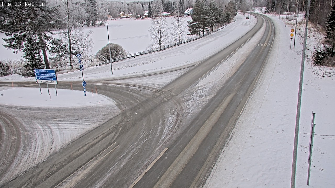 Weather Camera Image Väg 23 Keuruu, Keuruu, Keski-Suomi