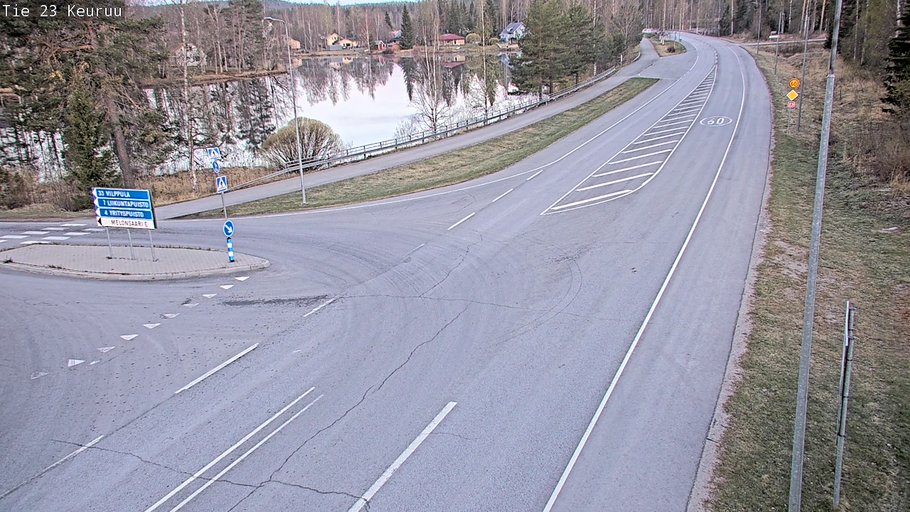Weather Camera Image Road 23 Keuruu, Keuruu, Keski-Suomi