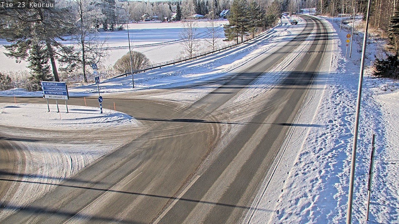 Weather Camera Image Road 23 Keuruu, Keuruu, Keski-Suomi